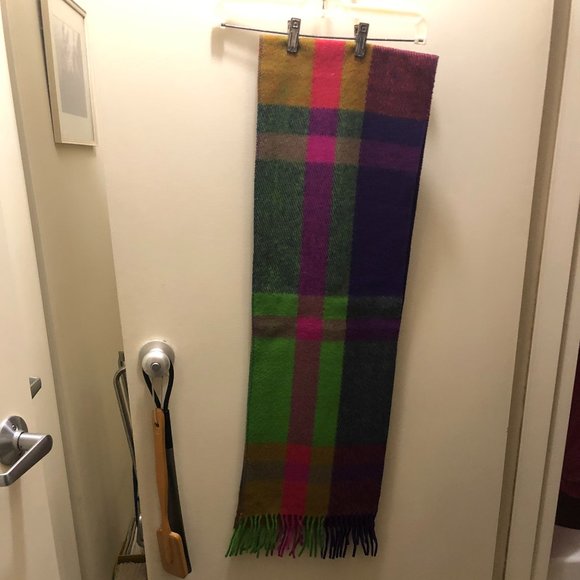 Scarf/Wrap, Multicolor, 12 1/2" Wide, Length 75", NO LABELS, - Picture 1 of 1